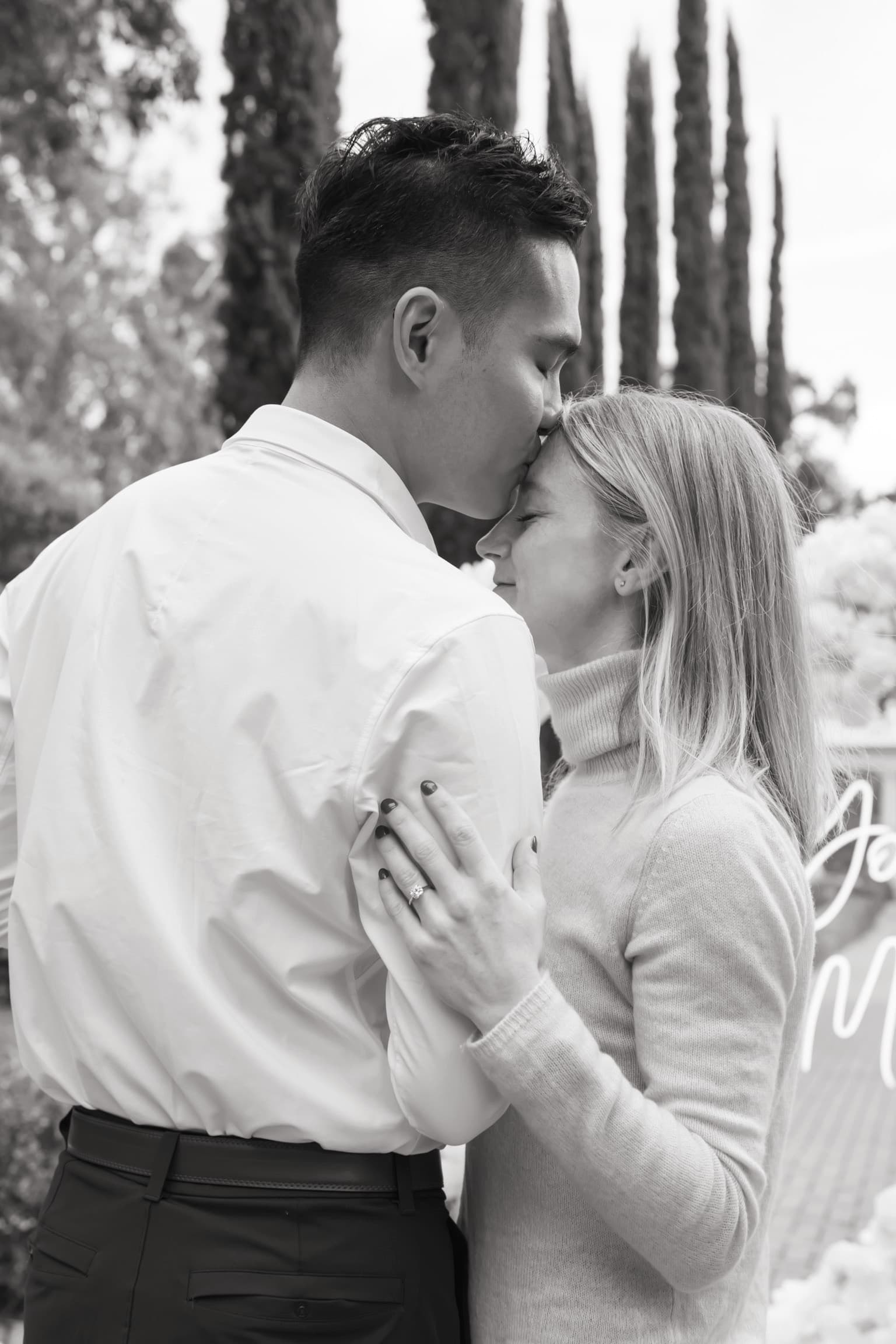 Katherine and Fitz's engagement photo